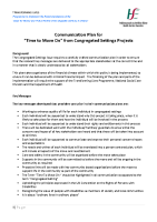 Communication Plan and Key Messages front page preview
              