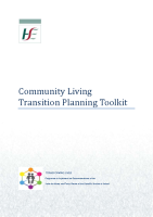 Community Living Transition Planning Toolkit Nov 2018 front page preview
              