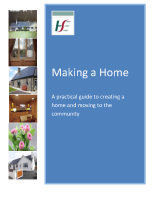 Making a Home - A practical guide to creating a home and moving to the community July 2019 front page preview
              