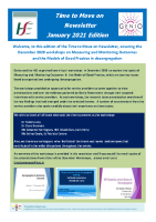 Time to Move on Newsletter January 2021 front page preview
              