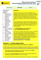 Newsletter January 2021 front page preview
              