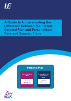 A Guide to Understanding the Difference between Person-Centred Plan and Personalised Care and Support Plans front page preview
              