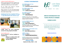 Linn Dara CAMHS - Information for Young People and Families Dublin South front page preview
              