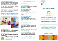 Linn Dara CAMHS - Information for Young People and Families Kildare West Wicklow front page preview
              
