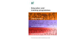 Education and training programmes front page preview
              