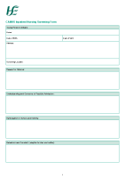 Inpatient Nursing Screening Form front page preview
              