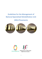Guidelines for the Management of National Specialised Rehabilitation Unit Placements front page preview
              