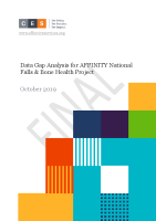 AFFINITY Data Gap Report front page preview
              