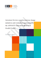 AFFINITY Project Literature Review  front page preview
              