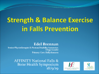 Strength and Balance Exercise in Falls Prevention - Edel Brennan front page preview
              