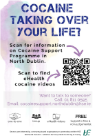 Cocaine DNCC poster with QR front page preview
              