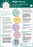 FADA survey flyer front page preview
              