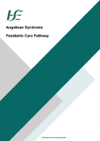Angelman Syndrome Paediatric Care Pathway front page preview
              