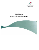 HSE Third Party Network Access Agreement front page preview
              