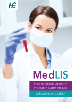 MedLIS Patient Information Leaflet front page preview
              