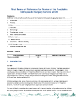 ToR-for-Review-of-the-Paediatric-Orthopaedic-Surgery-Service-at-CHI-September-2023 front page preview
              