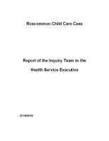 Roscommon Child Care Case front page preview
              