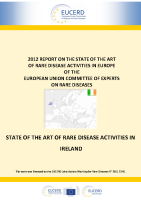 2012 EUCERD Report on the State of the Art of the Rare Disease Activities in Ireland image link