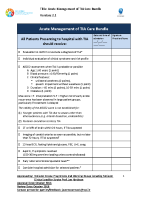Acute Management of TIA Care Bundle image link
