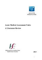 Acute Medical Assessment Units front page preview
              