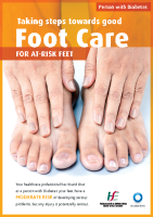 Booklet for people at Mid Risk of developing foot problems HQP 28-11 image link