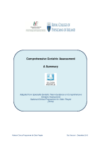 Comprehensive Geriatric Assessment Summary front page preview
              