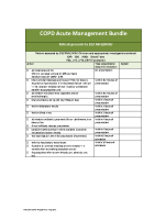 COPD Acute Management Bundle front page preview
              