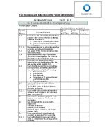 Diabetes - Self Assessment of Competency image link