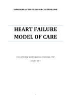 Heart Failure Model of Care - Jan 2012 front page preview
              