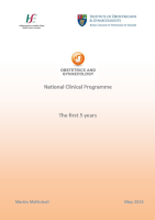 HSE national Clinical Programme for Obstetrics and Gynaecology image link
