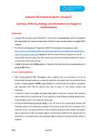 Summary report: Lidocaine (Versatis) image link