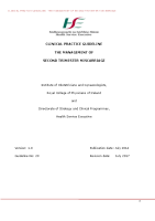 Management of Second Trimester Miscarriage image link