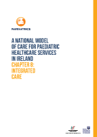 Chap 8: Model of Care for Paediatric Healthcare: Integrated Care front page preview
              