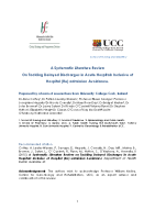 Systematic Literature Review: Tackling Delayed Discharges 2015 front page preview
              
