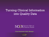 Turning Clinical Information into Quality Data front page preview
              