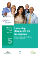 Workbook 5 - Leadership, Governance and Management front page preview
              