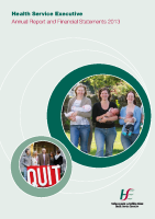 HSE Annual Report and Financial Statements 2013 front page preview
              