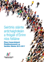 Plean Corparáideach FSS 2015-2017 front page preview
              