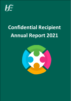 Confidential Recipient Annual Report 2021 front page preview image