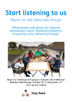 Aras Attracta Swinford Review Group Easy Read Start listening to us image link