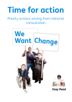 Aras Attracta Swinford Review Group Easy Read Time for action image link