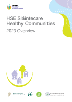 HSE Sláintecare Healthy Communities 2023 Overview image link