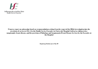 2nd progress report on Ms A - HIQA - UHG Action Plan Jan to Mar 09 front page preview
              