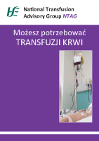 blood transfusion Polish version front page preview image
