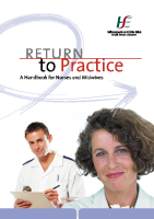 Return to Practice - A Handbook for Nurses and Midwives front page preview
              