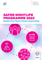HSE Safer Nightlife 2022 results from back of house drug testing image link