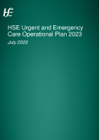 HSE Urgent and Emergency Care Operational Plan 2023 image link