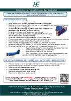 Information for Patients Following Cast Application image link