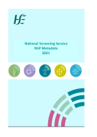 2021 National Screening Service NSP Metadata image link