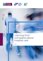 Learning from complaints about hospital care 2022 image link